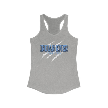 Indian River Women's Ideal Racerback Tank - Sporty Grey Workout Top