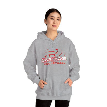 Carthage Volleyball Unisex Heavy Blend Hoodie - Perfect for Sports Fans