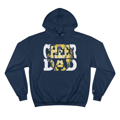 Comfortable Lion Dad Champion Hoodie - Perfect Gift for Father's Day