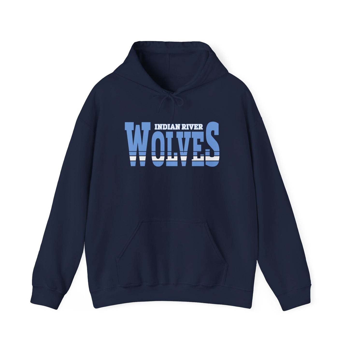 Indian River Wolves Unisex Heavy Blend Hooded Sweatshirt - Comfortable School Spirit Apparel