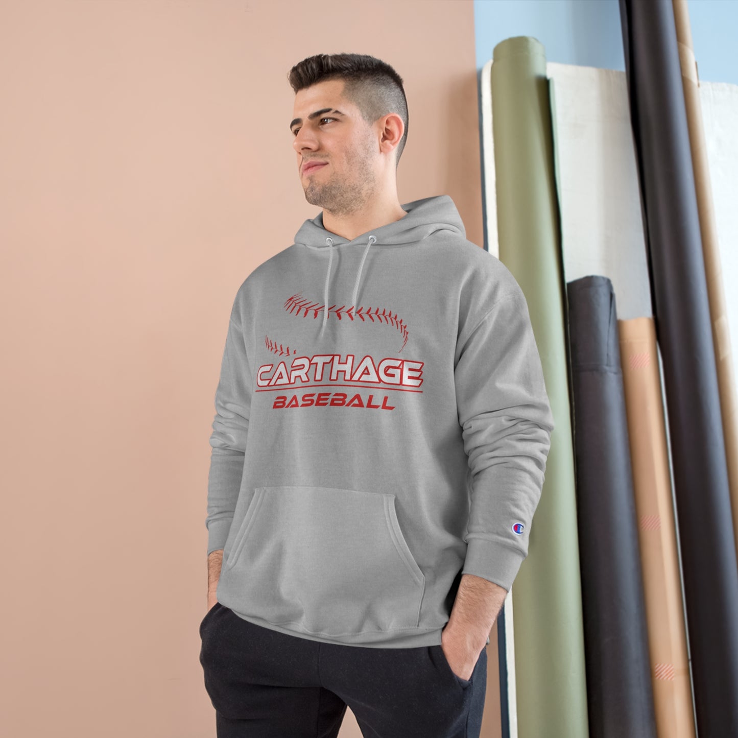 Carthage Baseball Champion Hoodie - Stylish Sportswear for Fans