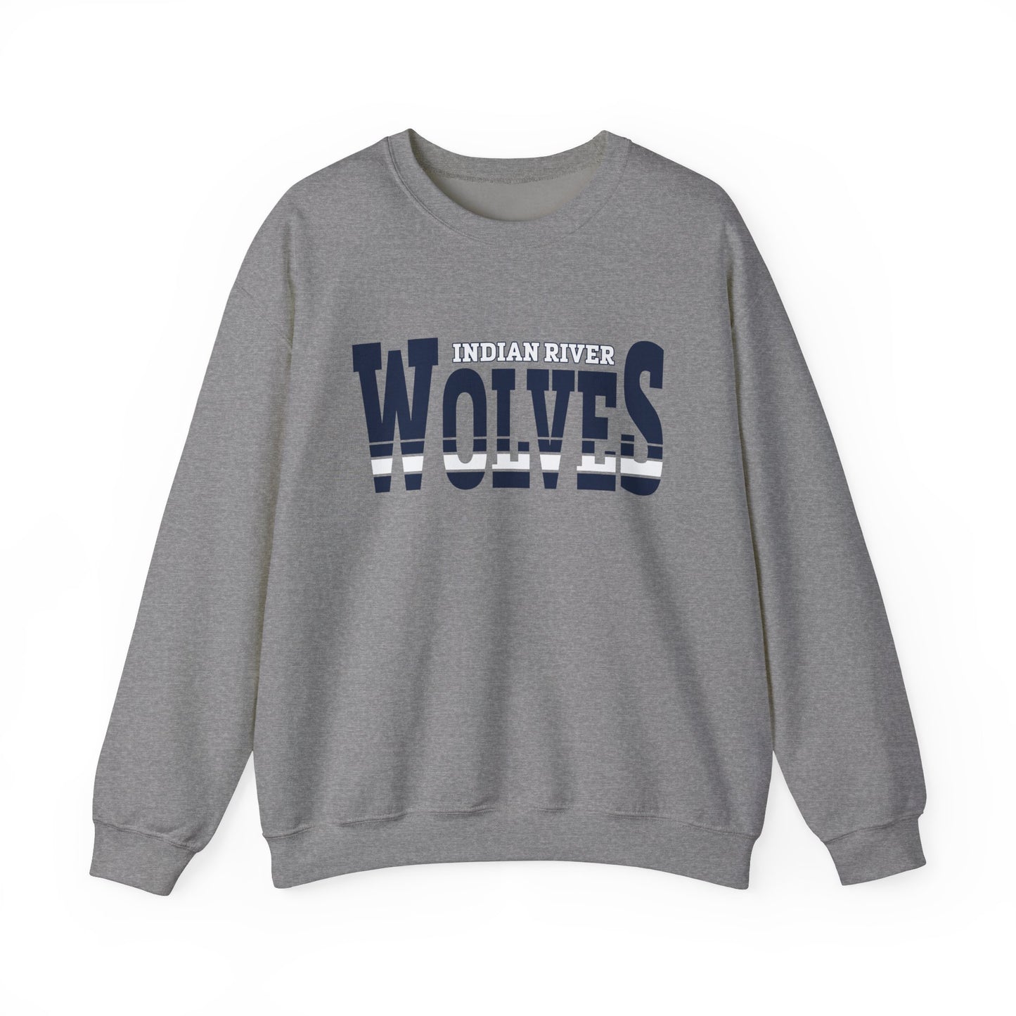 Indian River Wolves Unisex Heavy Blend™ Crewneck Sweatshirt - Cozy School Spirit Apparel