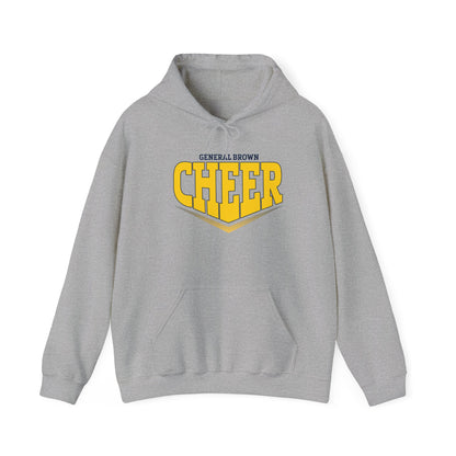 Unisex Cheer Hoodie - General Brown Spirit Wear