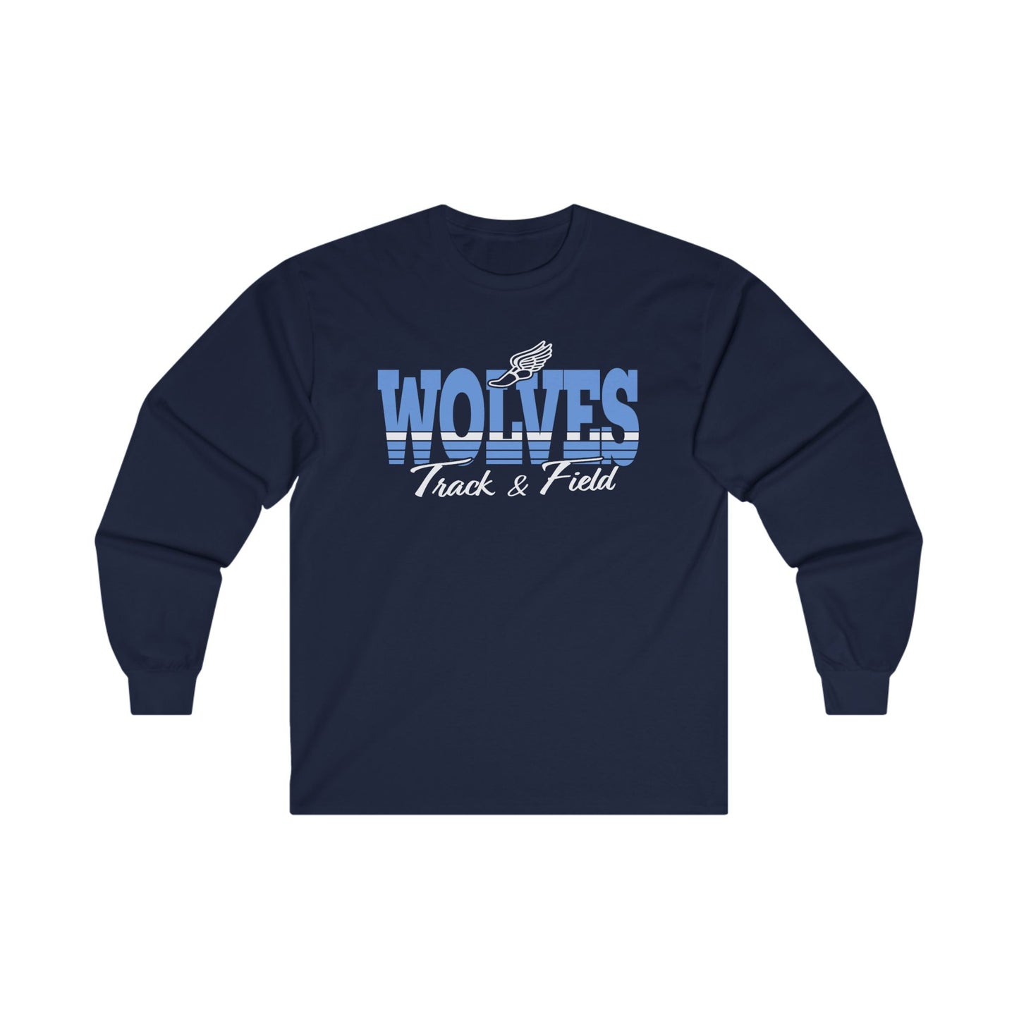 Wolves Track & Field Unisex Long Sleeve Tee - Athletic Spirit Gear