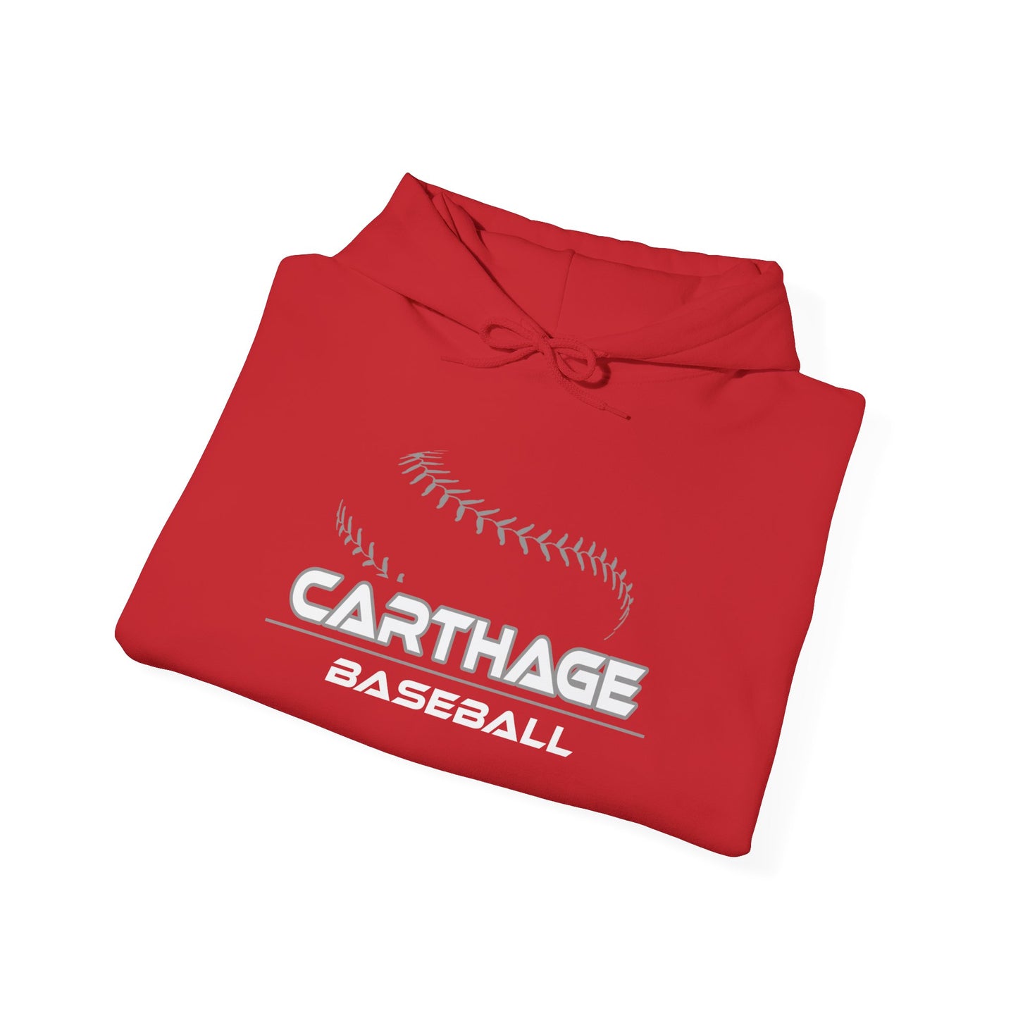 Carthage Baseball Unisex Heavy Blend Hooded Sweatshirt