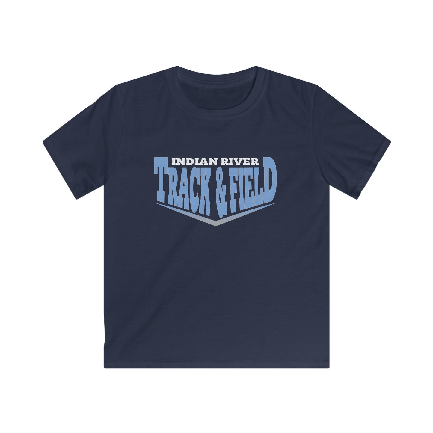 Indian River Track & Field Kids Softstyle Tee - Perfect for Young Athletes