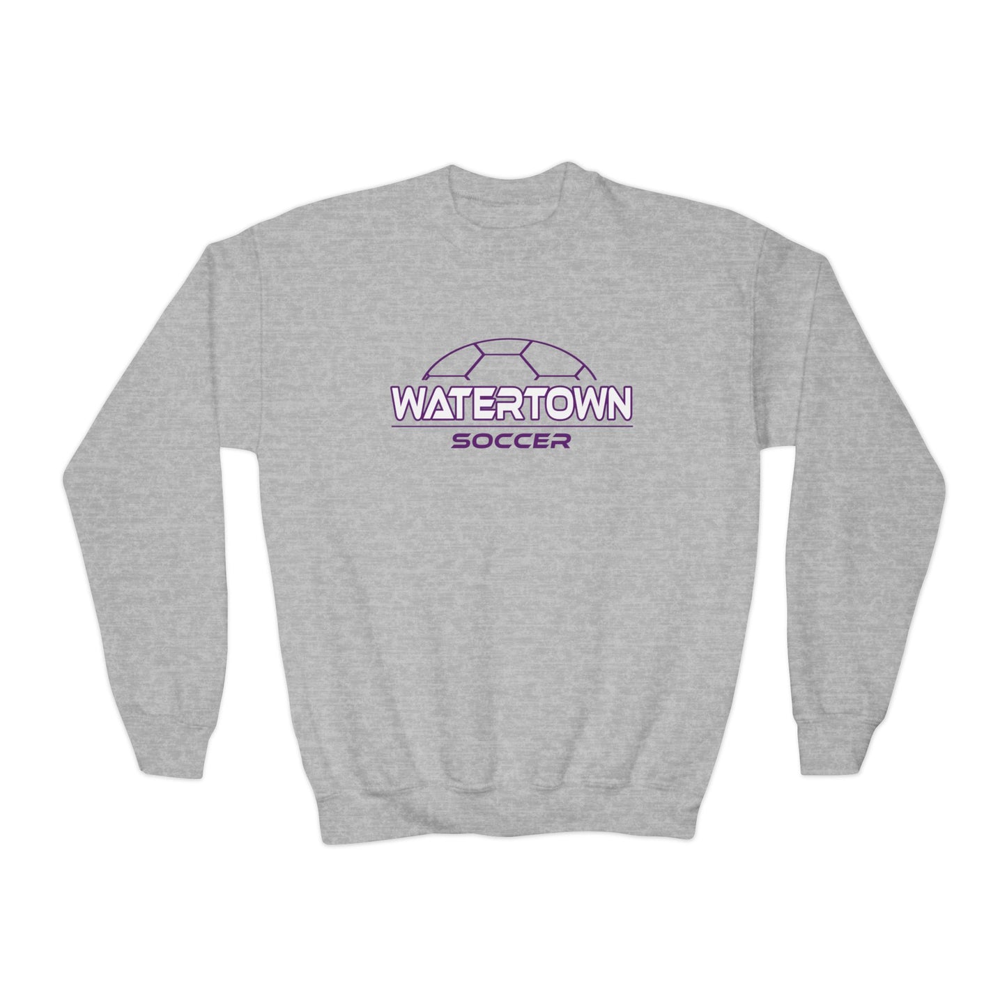 Watertown Soccer Youth Crewneck Sweatshirt - Casual Sportswear for Young Athletes