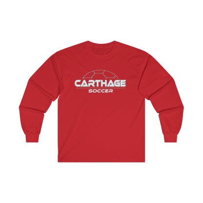 Carthage Soccer Long Sleeve Tee - Unisex Ultra Cotton T-Shirt