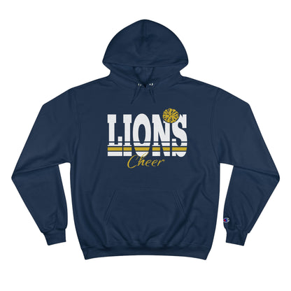 Cheerful Lions Champion Hoodie for Team Spirit