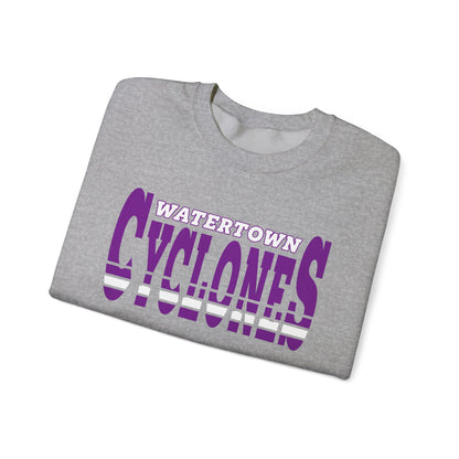 Watertown Cyclones Unisex Heavy Blend™ Crewneck Sweatshirt - Cozy Sports Apparel for Fans