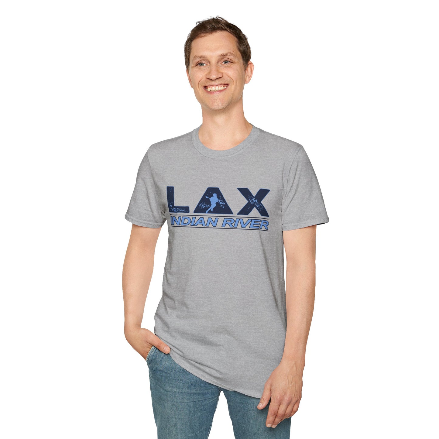 LAX Indian River Unisex Softstyle T-Shirt - Casual Travel Vibes