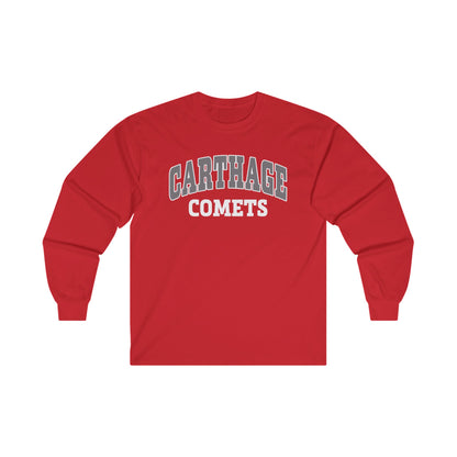 Carthage Comets Unisex Long Sleeve Tee - School Spirit Apparel