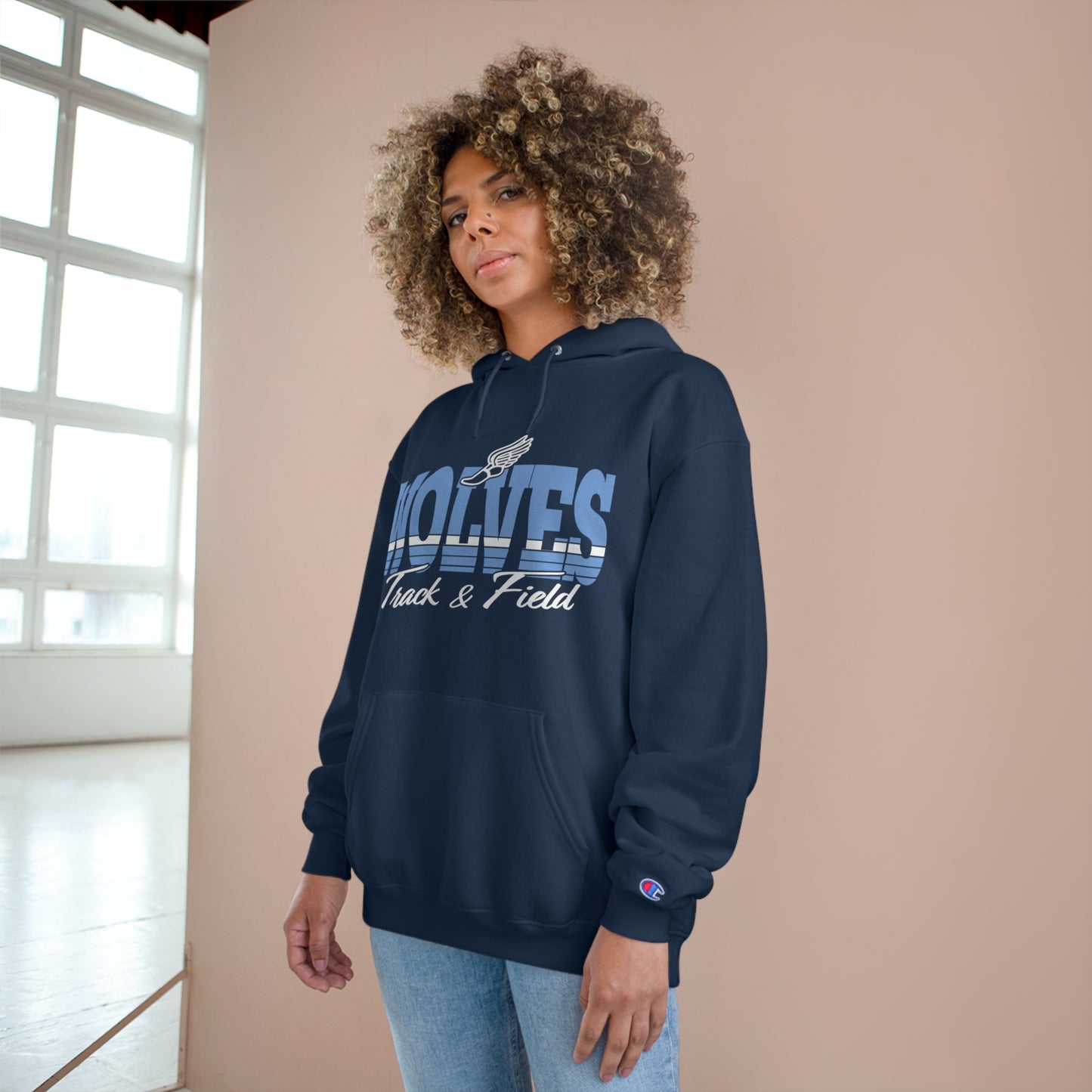 Wolves Track & Field Champion Hoodie - Comfortable Athletic Apparel