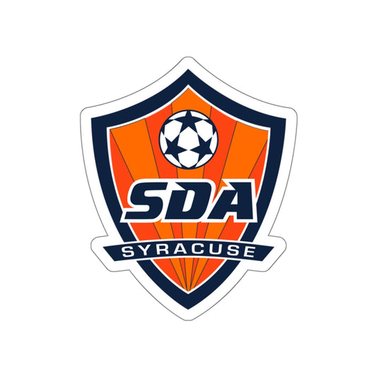 SDA Syracuse Soccer Die-Cut Car Stickers - Perfect for Fans and Decor