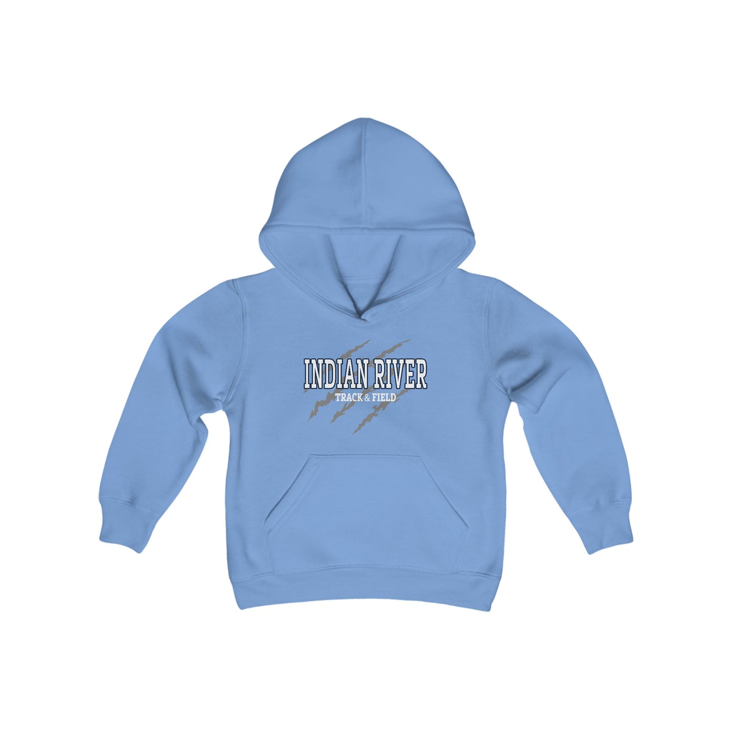 Youth Indian River Track & Field Hoodie - Comfortable Athletic Sweatshirt for Young Athletes