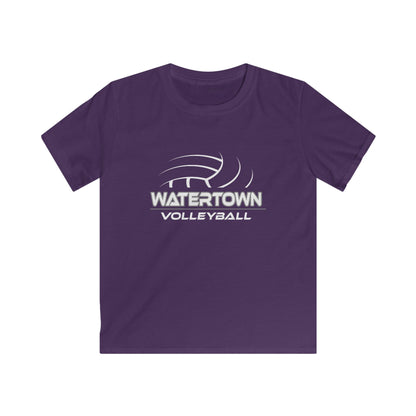 Watertown Volleyball Kids Softstyle Tee - Cheerful Sports Shirt for Young Players