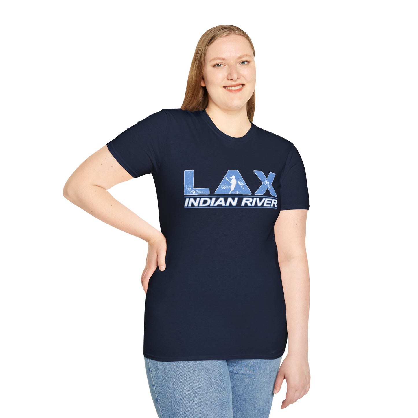 GIRLS LAX Indian River Unisex Softstyle T-Shirt - Casual College Wear