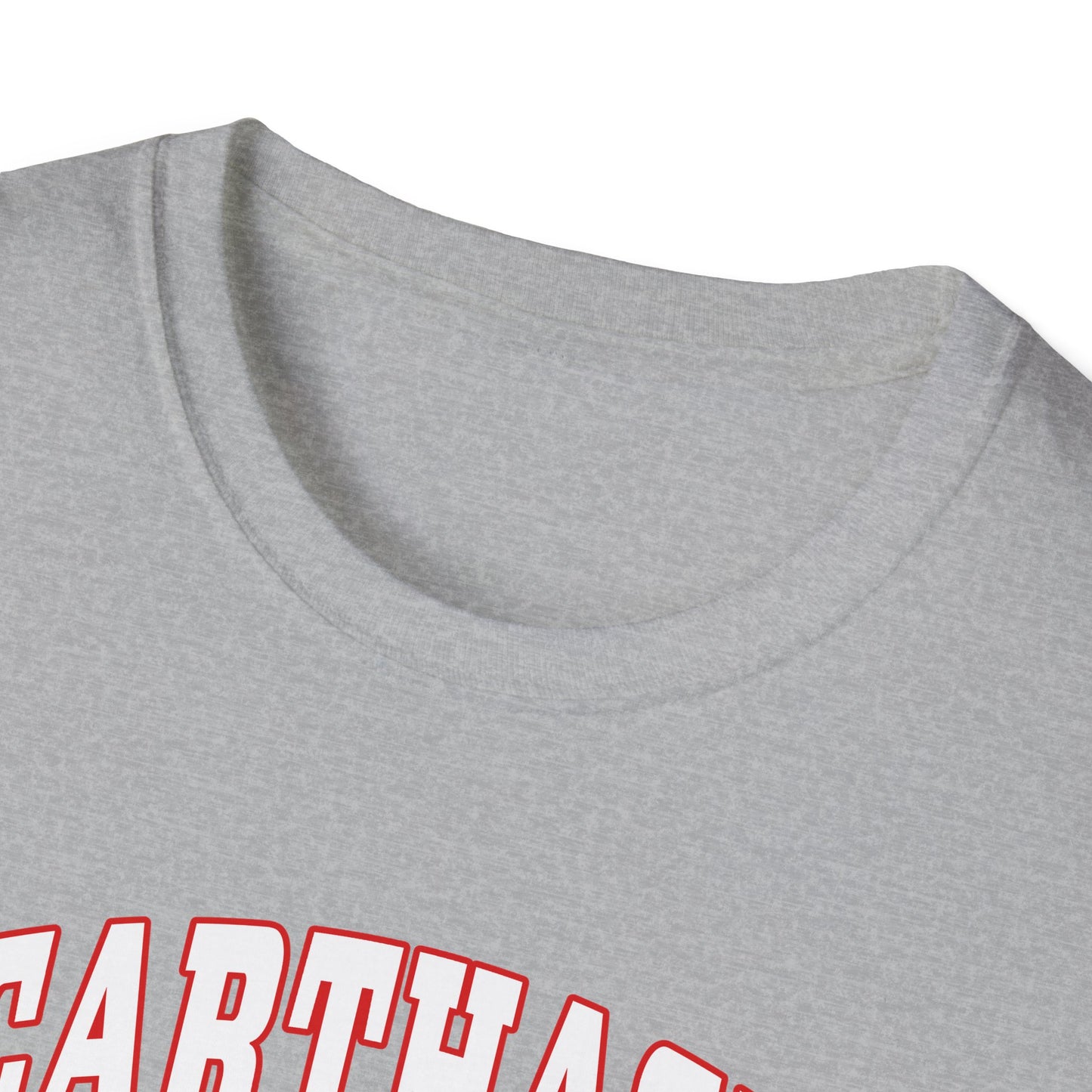 Carthage Comets Unisex Softstyle T-Shirt - Casual Athletics Wear