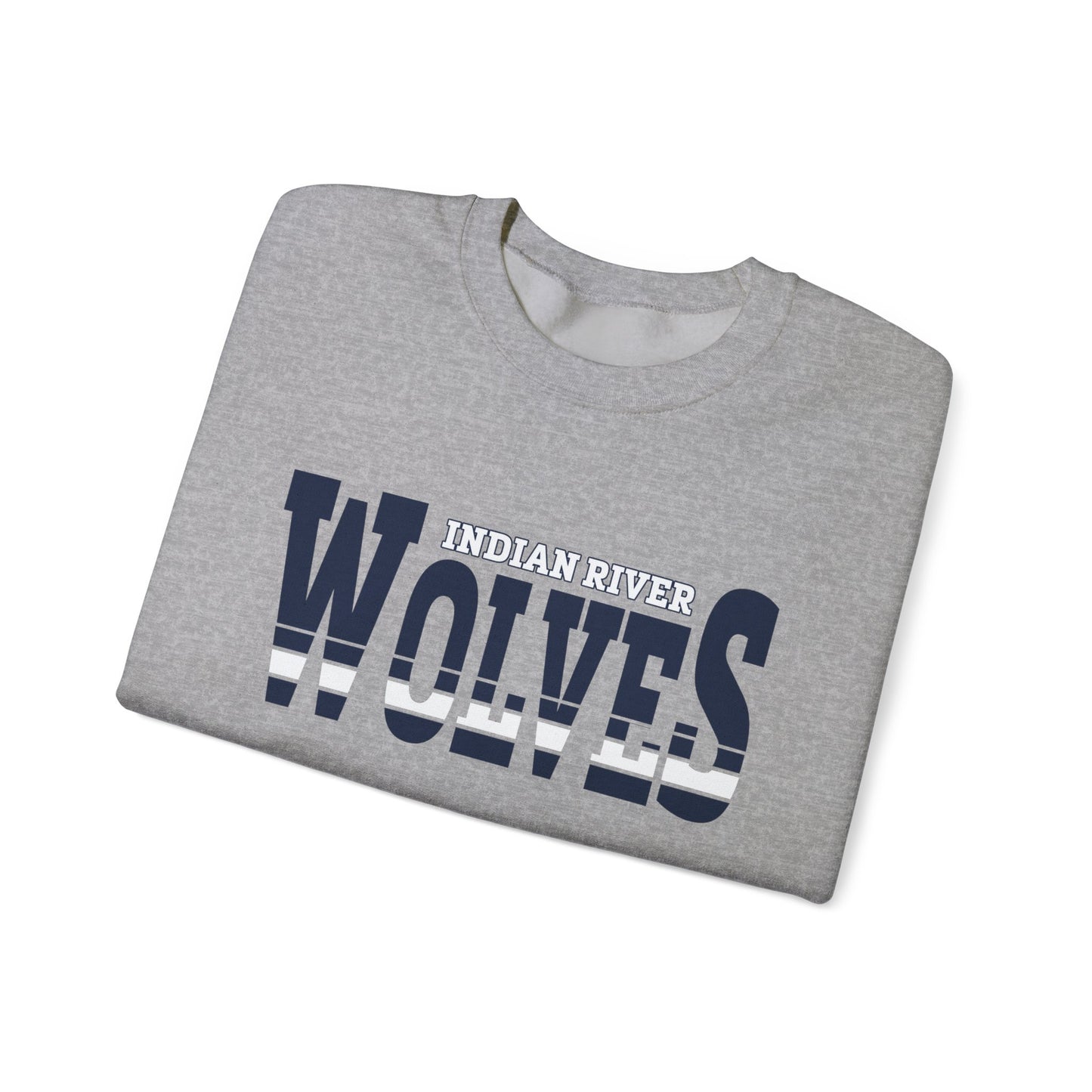 Indian River Wolves Unisex Heavy Blend™ Crewneck Sweatshirt - Cozy School Spirit Apparel