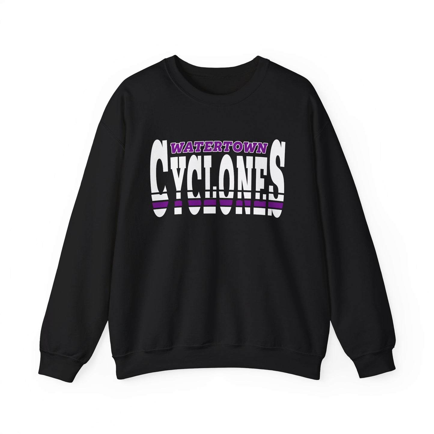 Watertown Cyclones Unisex Heavy Blend™ Crewneck Sweatshirt - Cozy Sports Apparel for Fans