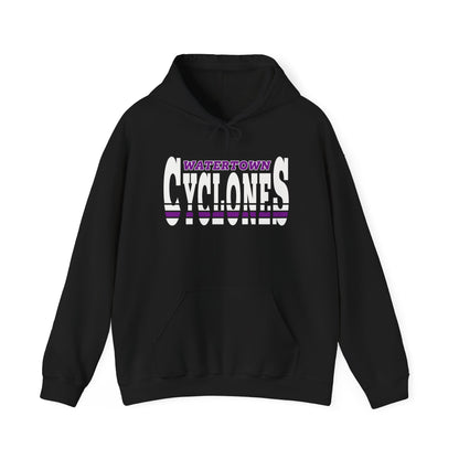 Watertown Cyclones Unisex Heavy Blend Hoodie - Cozy Sportswear for Fans