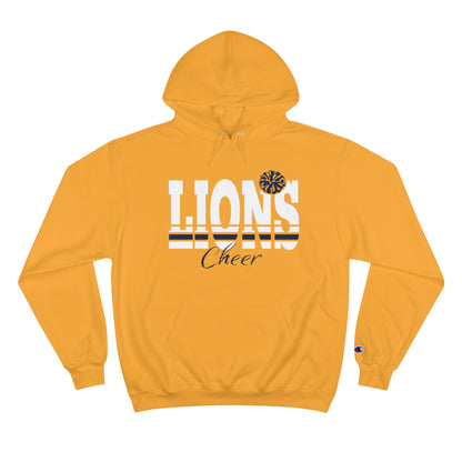 Cheerful Lions Champion Hoodie for Team Spirit