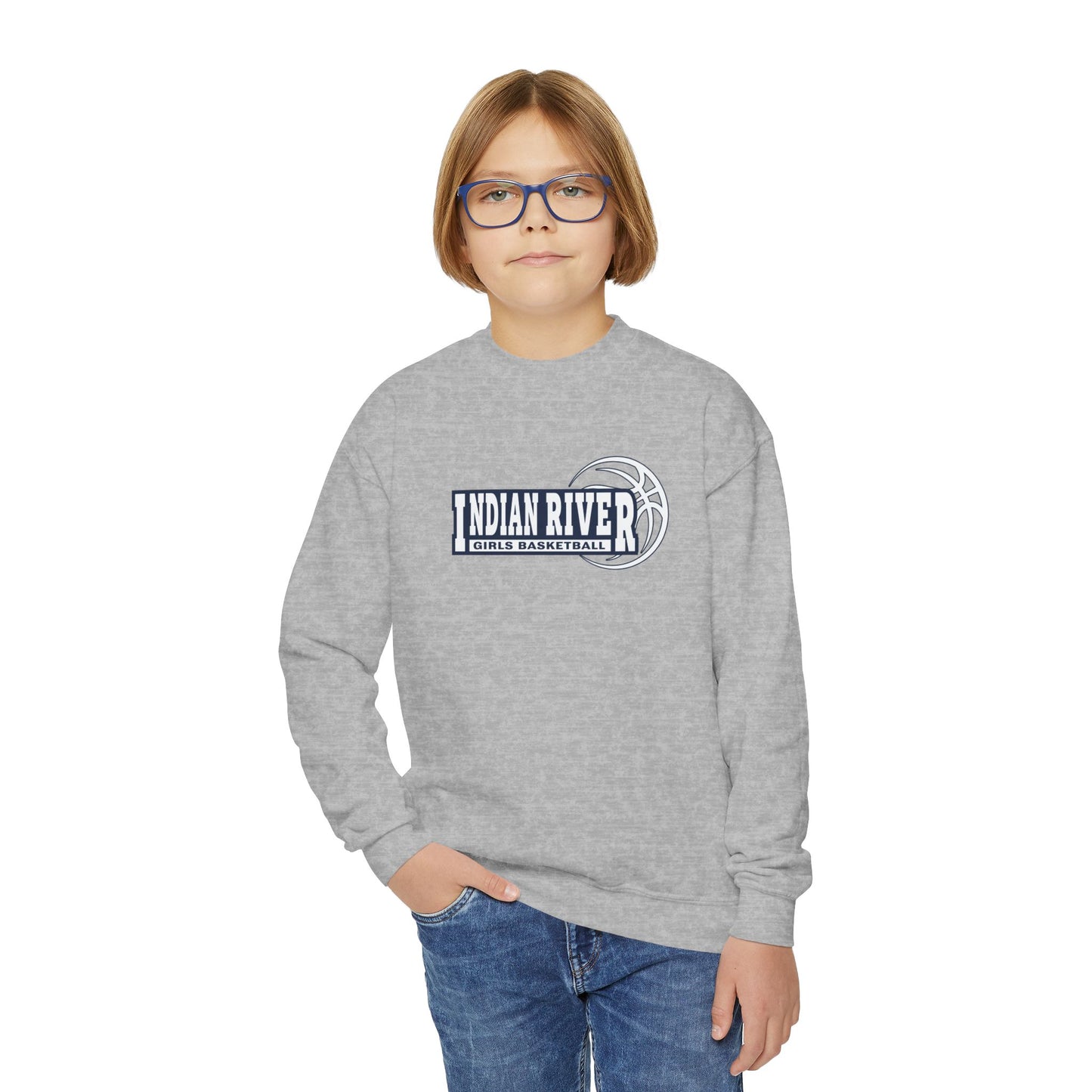 Youth Personalized Crewneck Sweatshirt - Gildan