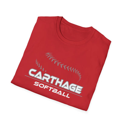 Carthage Softball Unisex T-Shirt - Perfect for Team Spirit and Game Day