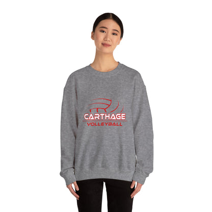 Carthage Volleyball Unisex Heavy Blend™ Sweatshirt - Perfect for Athletes & Fans