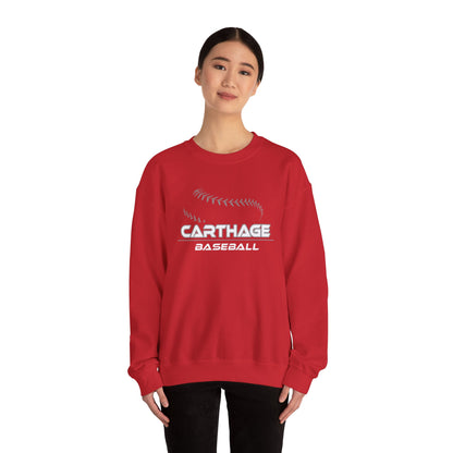 Carthage Baseball Unisex Heavy Blend Crewneck Sweatshirt