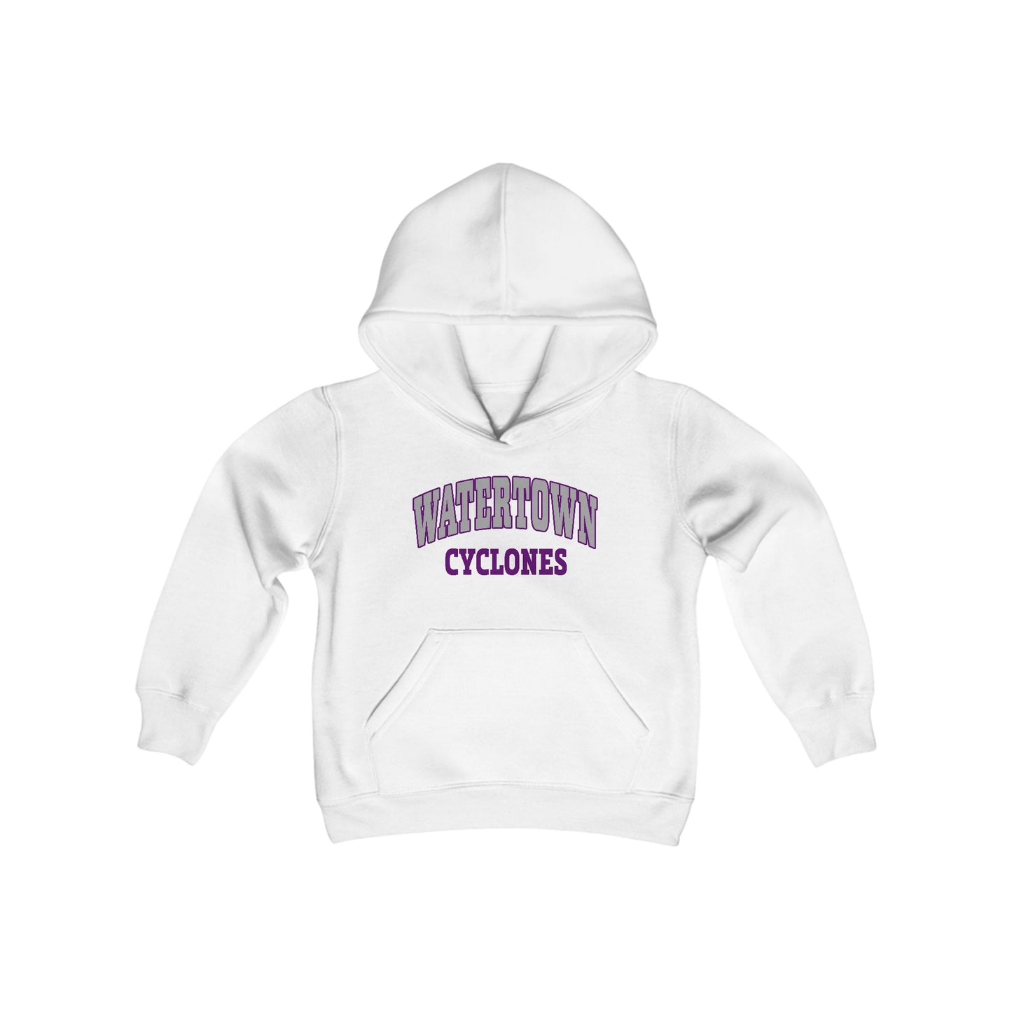 Water Town Cyclones Youth Hoodie - Cozy Black Sweatshirt for Team Spirit