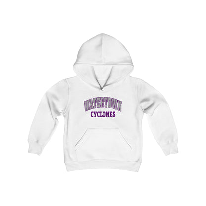 Water Town Cyclones Youth Hoodie - Cozy Black Sweatshirt for Team Spirit