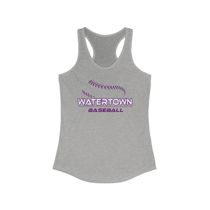 Watertown Baseball Women's Racerback Tank - Perfect for Athletes and Fans