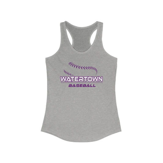 Watertown Baseball Women's Racerback Tank - Perfect for Athletes and Fans