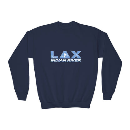 Girls Youth Crewneck Sweatshirt - LAX Indian River Casual Wear