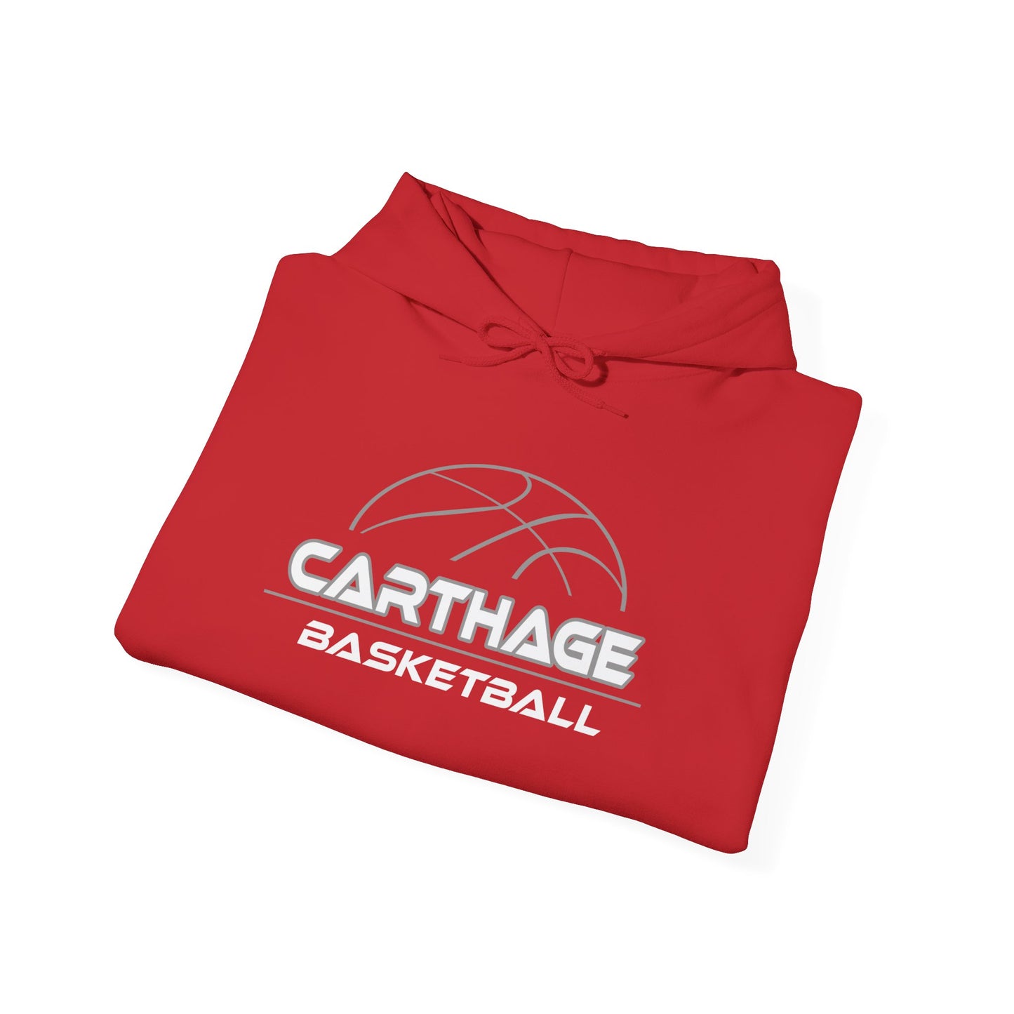 Carthage Basketball Unisex Heavy Blend Hoodie - Perfect for Fans & Athletes