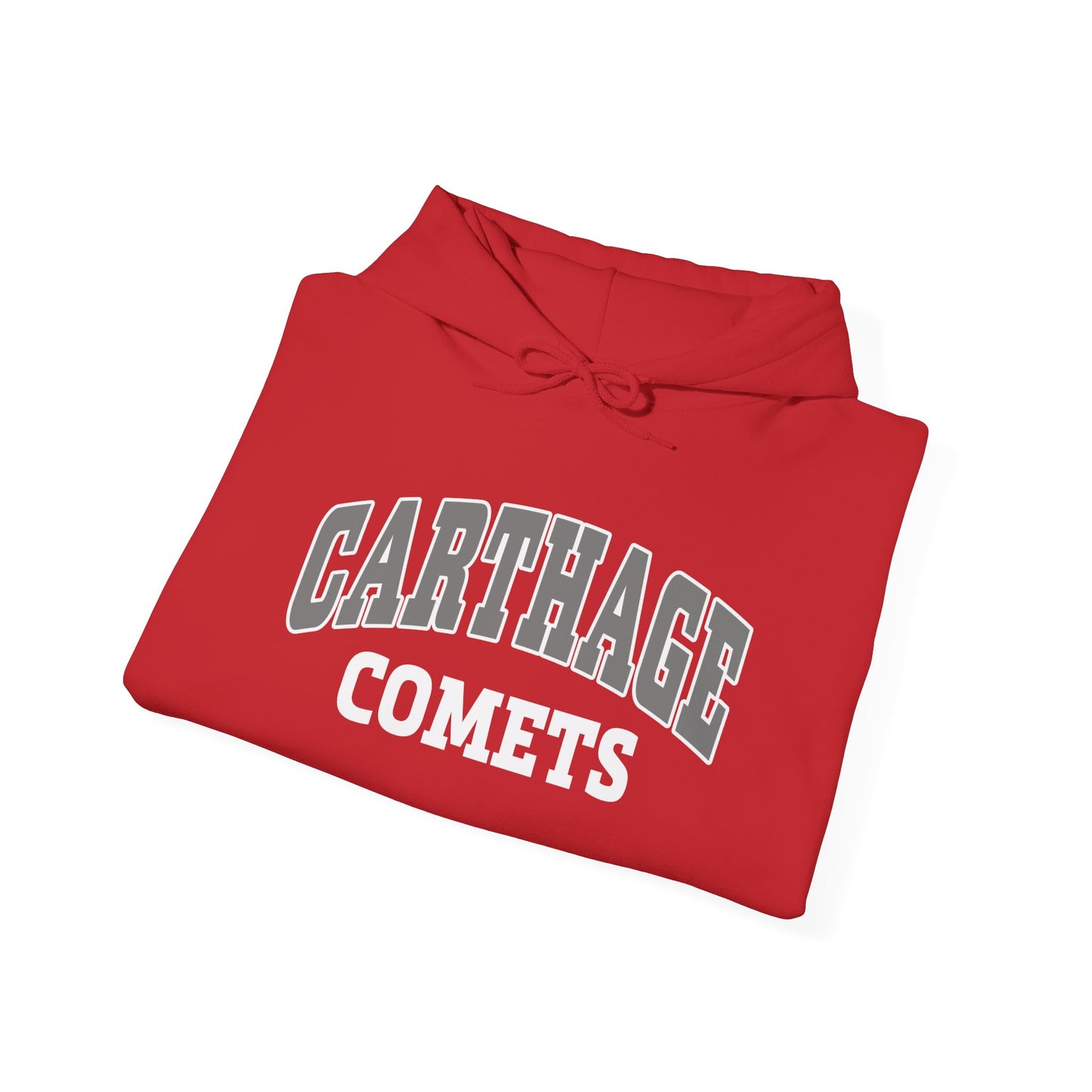 Carthage Comets Unisex Hoodie - Comfortable Heavy Blend Sweatshirt for Game Day