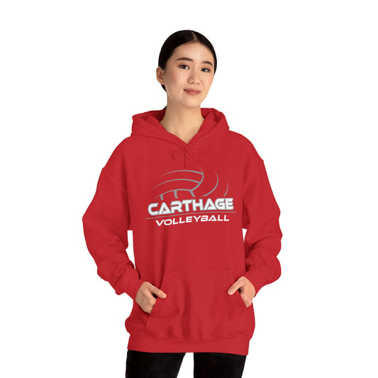 Carthage Volleyball Unisex Heavy Blend Hoodie - Perfect for Sports Fans