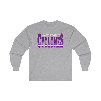 Watertown Cyclones Unisex Long Sleeve Tee - Perfect for Sports Fans!