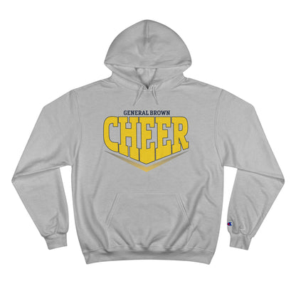 General Brown Cheer Hoodie - Comfortable Spirit Wear for Fans & Athletes