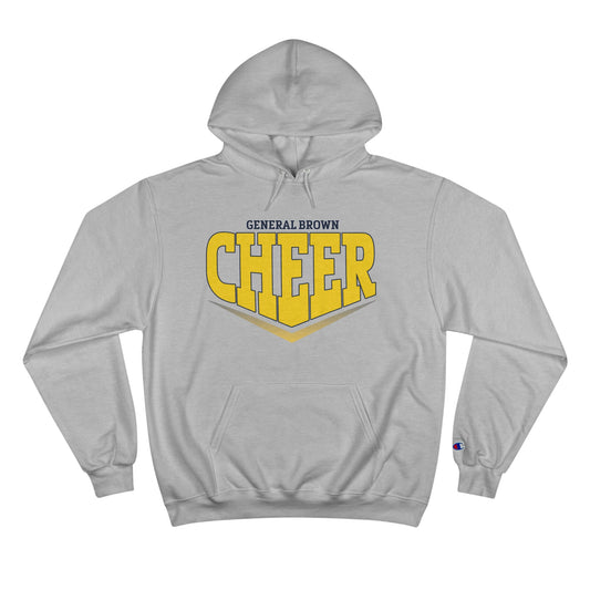 General Brown Cheer Hoodie - Comfortable Spirit Wear for Fans & Athletes