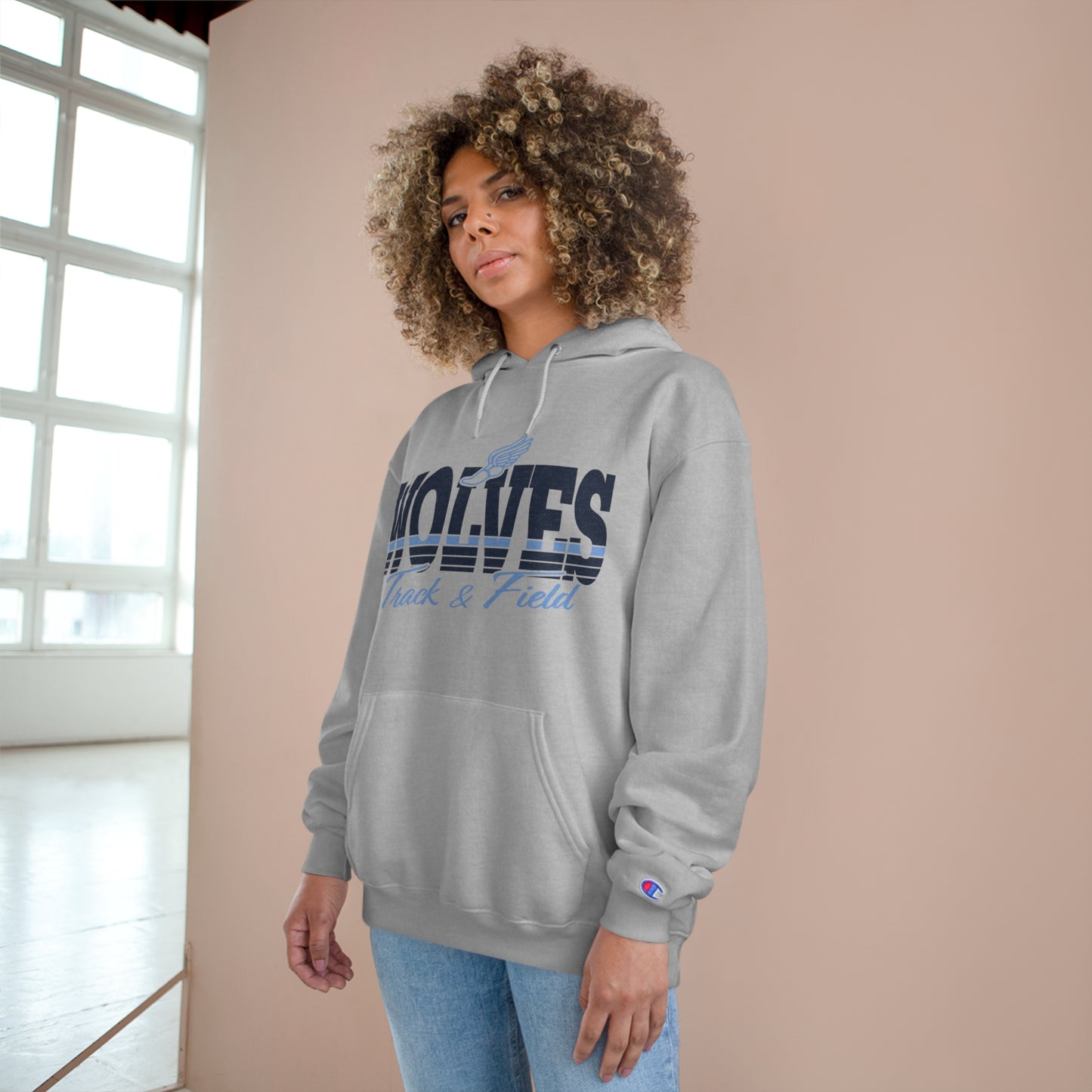 Wolves Track & Field Champion Hoodie - Comfortable Athletic Apparel