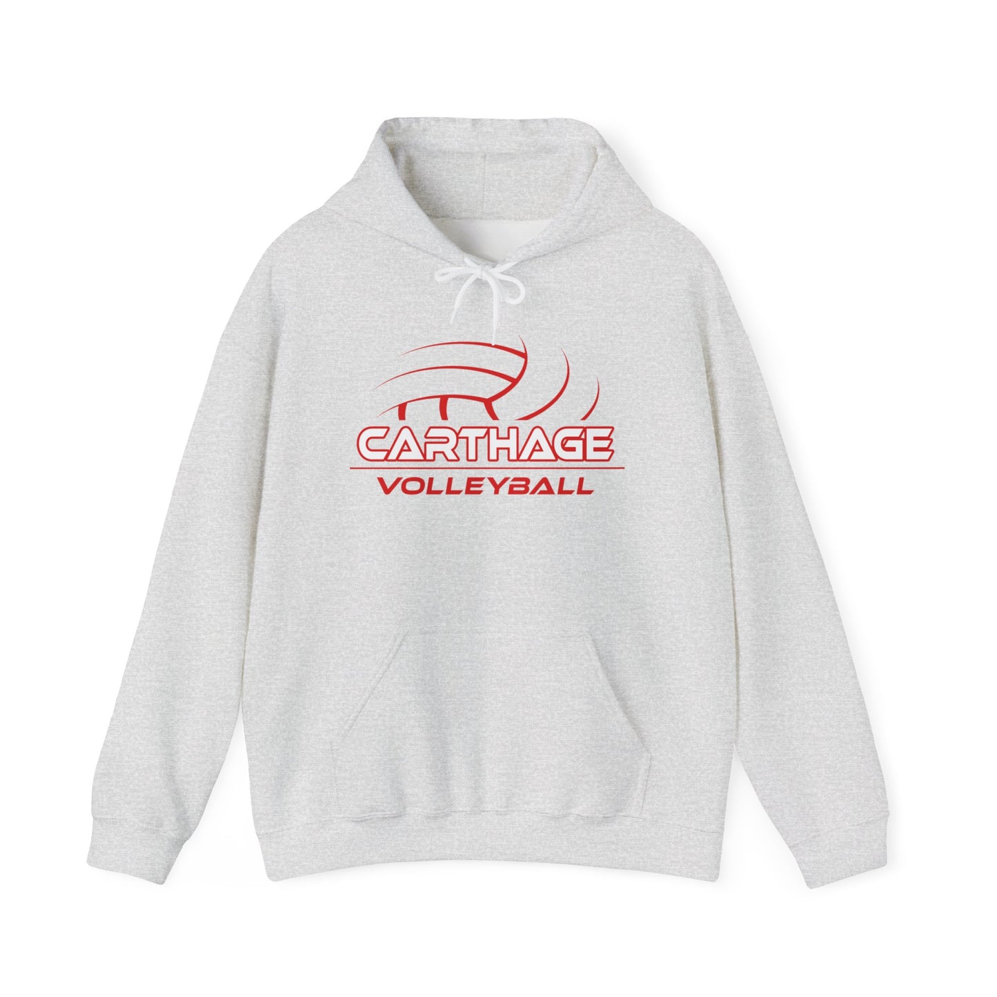 Carthage Volleyball Unisex Heavy Blend Hoodie - Perfect for Sports Fans