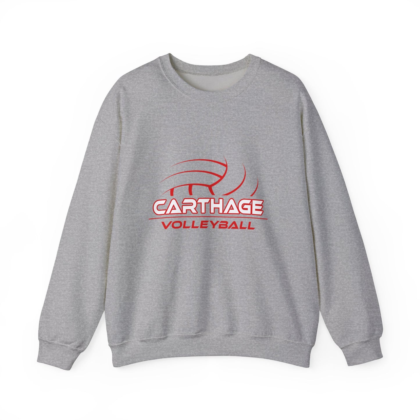 Carthage Volleyball Unisex Heavy Blend™ Sweatshirt - Perfect for Athletes & Fans