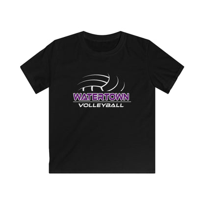 Watertown Volleyball Kids Softstyle Tee - Cheerful Sports Shirt for Young Players