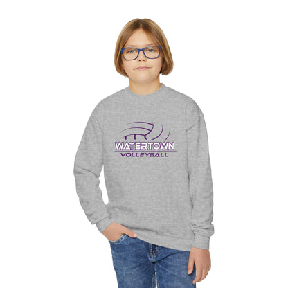 Watertown Volleyball Youth Crewneck Sweatshirt - Comfortable Sportswear for Young Athletes