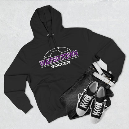 Watertown Soccer Three-Panel Fleece Hoodie - Cozy Team Spirit Wear