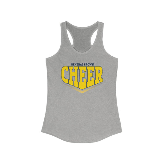 Cheer Spirit Women's Racerback Tank - Perfect for Sports Events & Team Support