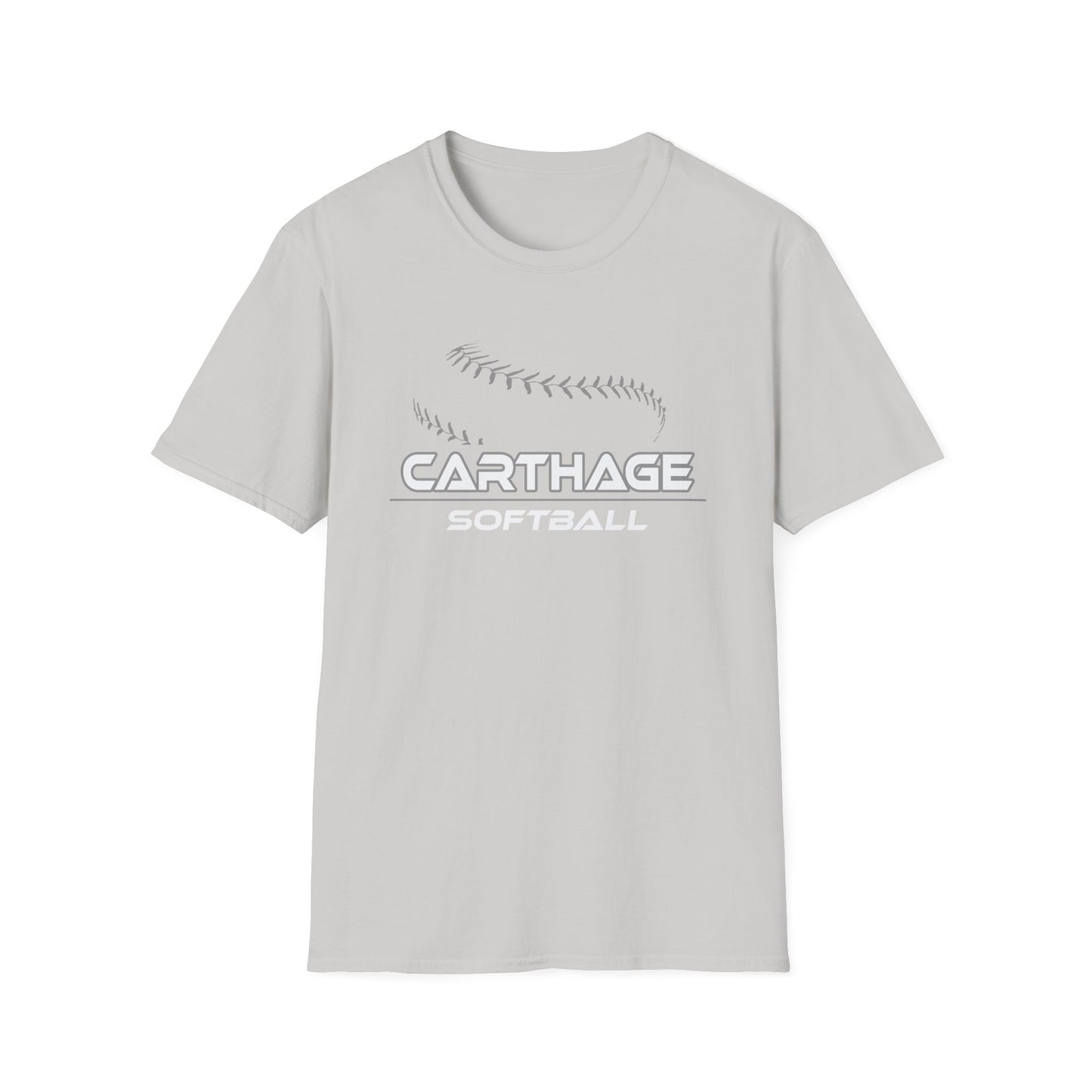 Carthage Softball Unisex T-Shirt - Perfect for Team Spirit and Game Day