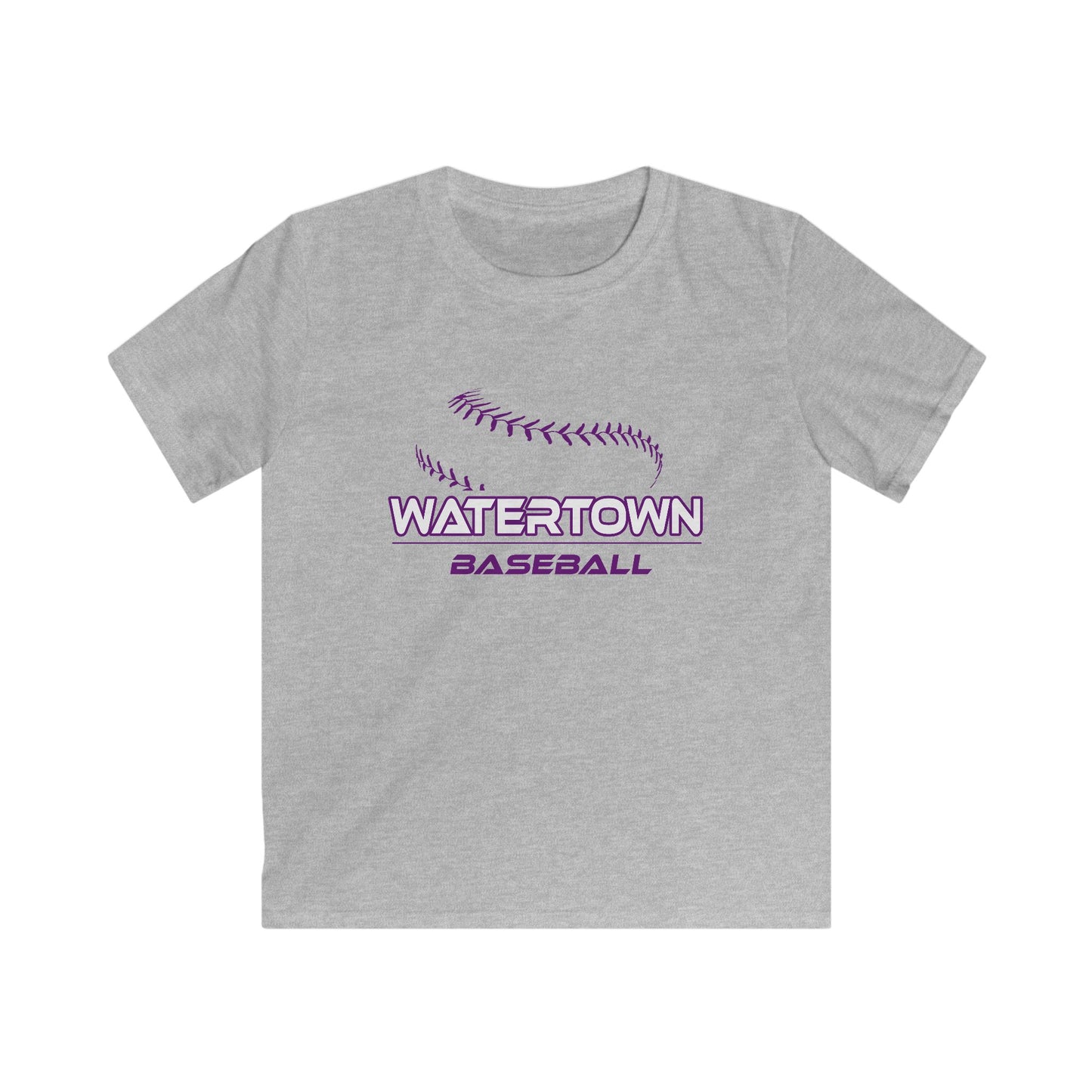 Watertown Baseball Kids Softstyle Tee - Perfect for Young Athletes